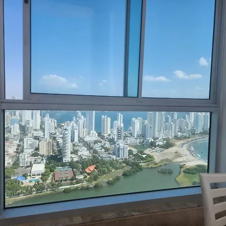 Espectacular Vista Al Mar En Palmetto Sunset Pis20 Apartamento Cartagena